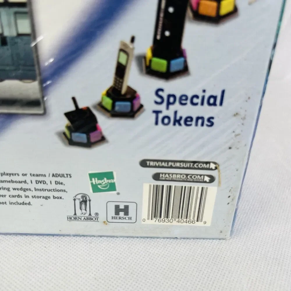 Trivial Pursuit DVD Pop Culture Board Game‎ Parker Brothers 2003  Factory Sealed